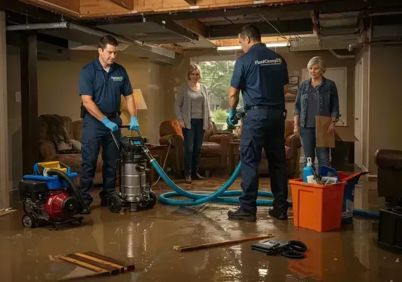 Basement Water Extraction and Removal Techniques process in Denton, NC